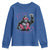 Funny Bigfoot Football Youth Sweatshirt Breast Cancer Awareness Gift - Wonder Print Shop