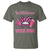In October We Wear Pink Football T Shirt Funny Football Awareness Gift - Wonder Print Shop