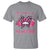 In October We Wear Pink Football T Shirt Funny Football Awareness Gift - Wonder Print Shop
