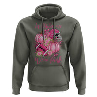 Football Breast Cancer Awareness Hoodie In October We Wear Pink Gift - Wonder Print Shop