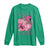 Football Breast Cancer Awareness Long Sleeve Shirt In October We Wear Pink Gift - Wonder Print Shop