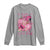 Football Breast Cancer Awareness Long Sleeve Shirt In October We Wear Pink Gift - Wonder Print Shop