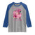 Football Breast Cancer Awareness Raglan Shirt In October We Wear Pink Gift - Wonder Print Shop