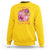 Football Breast Cancer Awareness Sweatshirt In October We Wear Pink Gift - Wonder Print Shop