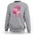 Football Breast Cancer Awareness Sweatshirt In October We Wear Pink Gift - Wonder Print Shop