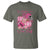 Football Breast Cancer Awareness T Shirt In October We Wear Pink Gift - Wonder Print Shop