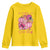 Football Breast Cancer Awareness Youth Sweatshirt In October We Wear Pink Gift - Wonder Print Shop