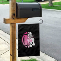Pink Out Game Day Football Garden Flag Breast Cancer Support - Wonder Print Shop