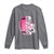 Pink Out Game Day Football Long Sleeve Shirt Breast Cancer Support - Wonder Print Shop