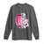 Pink Out Game Day Football Long Sleeve Shirt Breast Cancer Support - Wonder Print Shop