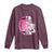 Pink Out Game Day Football Long Sleeve Shirt Breast Cancer Support - Wonder Print Shop