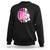 Pink Out Game Day Football Sweatshirt Breast Cancer Support - Wonder Print Shop