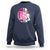 Pink Out Game Day Football Sweatshirt Breast Cancer Support - Wonder Print Shop