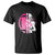 Pink Out Game Day Football T Shirt Breast Cancer Support - Wonder Print Shop