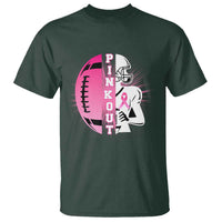Pink Out Game Day Football T Shirt Breast Cancer Support - Wonder Print Shop