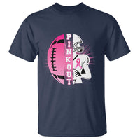 Pink Out Game Day Football T Shirt Breast Cancer Support - Wonder Print Shop