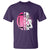 Pink Out Game Day Football T Shirt Breast Cancer Support - Wonder Print Shop
