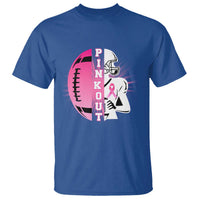 Pink Out Game Day Football T Shirt Breast Cancer Support - Wonder Print Shop