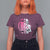 Pink Out Game Day Football T Shirt For Women Breast Cancer Support - Wonder Print Shop