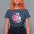 Pink Out Game Day Football T Shirt For Women Breast Cancer Support - Wonder Print Shop