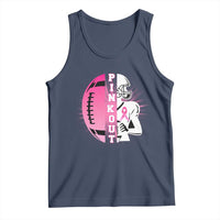 Pink Out Game Day Football Tank Top Breast Cancer Support - Wonder Print Shop