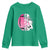 Pink Out Game Day Football Youth Sweatshirt Breast Cancer Support - Wonder Print Shop