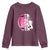 Pink Out Game Day Football Youth Sweatshirt Breast Cancer Support - Wonder Print Shop