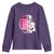 Pink Out Game Day Football Youth Sweatshirt Breast Cancer Support - Wonder Print Shop
