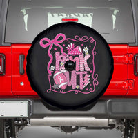 Pink Out Spare Tire Cover Football Support Breast Cancer Gift - Wonder Print Shop