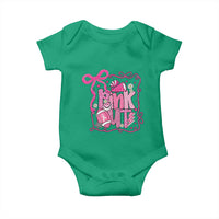 Pink Out Baby Onesie Football Support Breast Cancer Gift - Wonder Print Shop