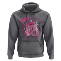 Pink Out Hoodie Football Support Breast Cancer Gift - Wonder Print Shop