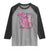 Pink Out Raglan Shirt Football Support Breast Cancer Gift - Wonder Print Shop