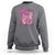 Pink Out Sweatshirt Football Support Breast Cancer Gift - Wonder Print Shop