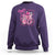 Pink Out Sweatshirt Football Support Breast Cancer Gift - Wonder Print Shop