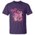 Pink Out T Shirt Football Support Breast Cancer Gift - Wonder Print Shop
