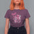 Pink Out T Shirt For Women Football Support Breast Cancer Gift - Wonder Print Shop