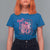 Pink Out T Shirt For Women Football Support Breast Cancer Gift - Wonder Print Shop