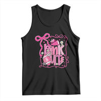 Pink Out Tank Top Football Support Breast Cancer Gift - Wonder Print Shop