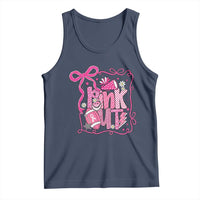 Pink Out Tank Top Football Support Breast Cancer Gift - Wonder Print Shop