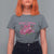 Tackle Cancer T Shirt For Women Football Breast Cancer Awareness Pink Ribbon - Wonder Print Shop