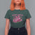 Tackle Cancer T Shirt For Women Football Breast Cancer Awareness Pink Ribbon - Wonder Print Shop