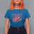 Tackle Cancer T Shirt For Women Football Breast Cancer Awareness Pink Ribbon - Wonder Print Shop