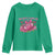 Tackle Cancer Youth Sweatshirt Football Breast Cancer Awareness Pink Ribbon - Wonder Print Shop