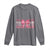 October Tackle Cancer Football Breast Cancer Awareness Long Sleeve Shirt - Wonder Print Shop