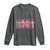 October Tackle Cancer Football Breast Cancer Awareness Long Sleeve Shirt - Wonder Print Shop