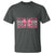 October Tackle Cancer Football Breast Cancer Awareness T Shirt - Wonder Print Shop