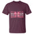October Tackle Cancer Football Breast Cancer Awareness T Shirt - Wonder Print Shop