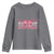 October Tackle Cancer Football Breast Cancer Awareness Youth Sweatshirt - Wonder Print Shop