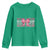 October Tackle Cancer Football Breast Cancer Awareness Youth Sweatshirt - Wonder Print Shop