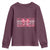 October Tackle Cancer Football Breast Cancer Awareness Youth Sweatshirt - Wonder Print Shop
